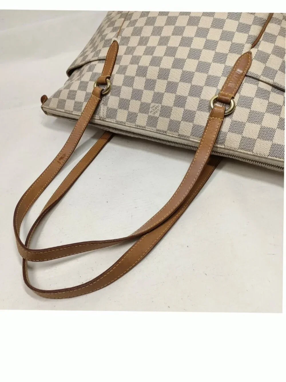 Authentic Louis Vuitton Totally MM Damier Azur Tote Bag